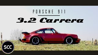 PORSCHE 911 32 CARRERA 1985  Test drive in top gear  G Model Engine sound  SCC TV [upl. by Roselani]