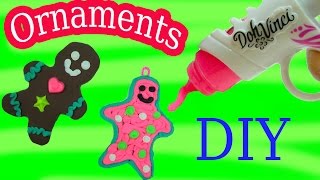 DohVinci DIY Gingerbread Man Cookies Christmas Holiday Ornaments Maker [upl. by Ahsitauq]