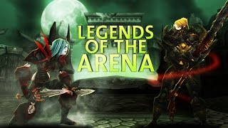 Swifty Legends of the Arena  Sensus vs Evylyn [upl. by Rhee624]