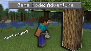 Minecraft in Adventure Mode [upl. by Sidney]