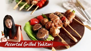 Succulent Yakitori Grilled 3 Ways by Serene 🔥  Small Kitchen Big Feast [upl. by Nyledaj]