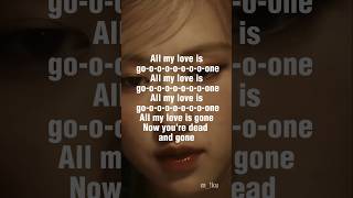 gone karaoke lyrics rosé apt gone blackpink karaoke kpop kpopkaraoke edit [upl. by Aon197]