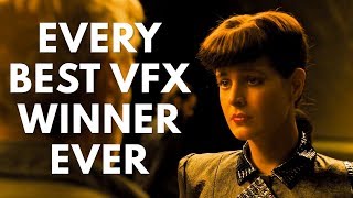 Every Best Visual Effects Winner Ever 19292018 Oscars [upl. by Ostler574]