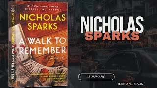 A Walk to Remember AudioNovel By Nicholas Sparks audiobook [upl. by Edea791]