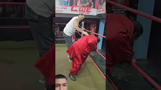 Great Khali new letest fightwwetrending black belt [upl. by Airdnas]