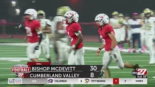 Bishop McDevitt dominates Cumberland Valley in Week 7 [upl. by Lamahj]