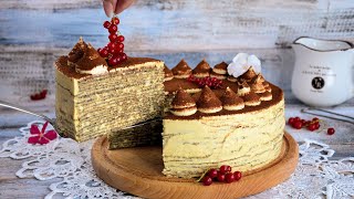 Tiramisu torta od palačinki [upl. by Ellehs]