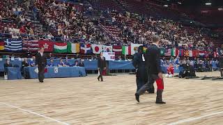 19WKC World Kendo Championship Womens Teams Canada vs Czech Republic [upl. by Anileve76]