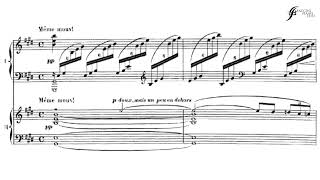 Debussy  Prélude à laprèsmidi dun Faune with score  Faccini Piano Duo  two pianos [upl. by Ewan672]