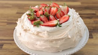 Pavlova Recipe  How to Make Pavlova [upl. by Lebisor294]