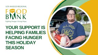 How Your Support is Helping Families Facing Hunger This Holiday Season [upl. by Findley]