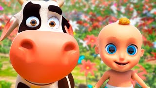 LA VACA LOLA y MÁS CANCIONES INFANTILES 👶🏼 MIX 🌈 DIBUJOS ANIMADOS PARA NIÑOS  El Reino Infantil [upl. by Leanahtan]