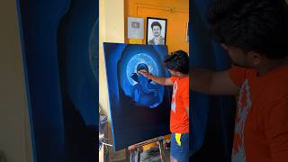 Full video on ArtistLaviNagar lavinagar acrylicpainting ganpati mahadev shiva lavinagar [upl. by Imailiv]