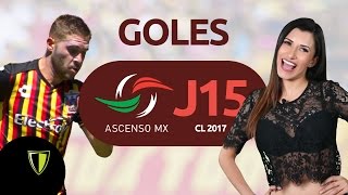 ¡¡GRAN BAILE DE LOS ALEBRIJES GOLES Ascenso Mx Jornada 15  CL 2017 [upl. by Puff]