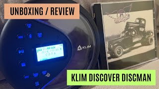 KLIM Discman DISCOVER Unboxing amp Review GERDeutsch [upl. by Pastelki]