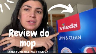 Review do Mop Spin amp Clean Vileda [upl. by Geithner]