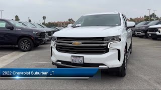 2022 Chevrolet Suburban LT Costa Mesa Newport Beach Irvine Huntington Beach Orange [upl. by Nostaw]