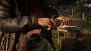 How to Make Micahs Guns  Red Dead Redemption II [upl. by Fayina]