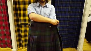 How to put on the kilt [upl. by Enhpad]