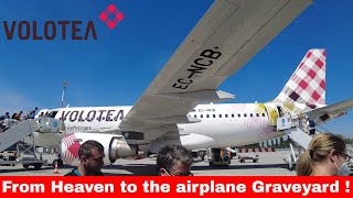 FLIGHT REPORT VENICE to TARBES LOURDES with VOLOTEA AIRBUS A319 [upl. by Azeel]