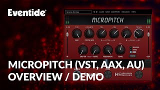 New Eventide MicroPitch Plugin for Desktop amp iOS [upl. by Elokkin]