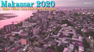 Kota Makassar Sore Hari 2020 Drone Footage by DJI Mavic 2 Pro [upl. by Ardnac]