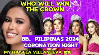 Bb PILIPINAS 2024 CORONATION NIGHT ARANETA COLISEUM [upl. by Yort44]