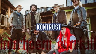 KONTRUST  lederhosen overkill Official Video  Napalm Records [upl. by Marelya967]