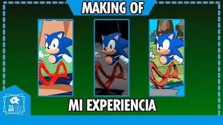 MAKING OF SONIC CD INTRO ANIMADA 3D NARRADO [upl. by Allina339]