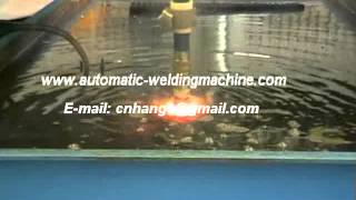 CNC Plasma Cutting Machine with Hypertherm Source Under water cutting [upl. by Aenel133]