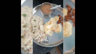 Instant Ekadashi che farali che plate shabudana khichadi😋food shorts [upl. by Fakieh]