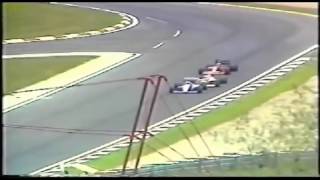 Nigel Mansell overtakes Ayrton Senna [upl. by Castor]