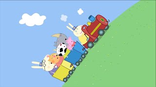 We Love Peppa Pig Grandpa Pigs Train to the Rescue 20 [upl. by Luis]