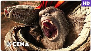 Godzilla vs Kong  Cena quotKong vs Warbatquot dub HD [upl. by Nautna481]