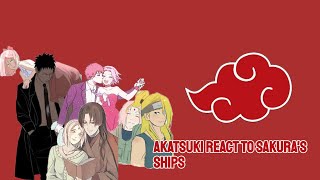 Akatsuki React To Sakura Ships [upl. by Eciral127]