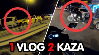 1 VLOG 2 KAZA  ARKADAŞIMIN KAZASINA DENK GELDİM  ASİ PAKETÇİ  GÜNAYDIN ÖPÜCÜĞÜ  KOLAJ  MOTOVLOG [upl. by Adkins]