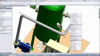 SolidWorks Premium Routing Piping amp Tubing [upl. by Humfrey629]