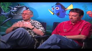 Finding Nemo Oren Jacob and Ralph Eggleston Interview Part 2 of 2  ScreenSlam [upl. by Willmert]