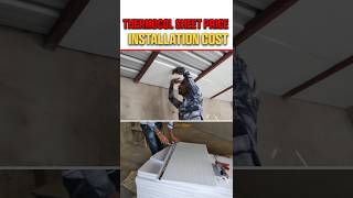 thermocol sheet price and installation Cost viral shortvideo [upl. by Mack168]