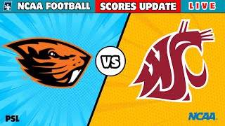 Oregon State Beavers vs Washington State  NCAA College Football 2024 Live Score Update today [upl. by Ariad]