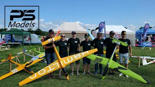 PSModels Swift 334 und 28 Kobuz 30 Martin Elia Dominik und Hans  Segelflugmesse 2024 [upl. by Lodmilla]