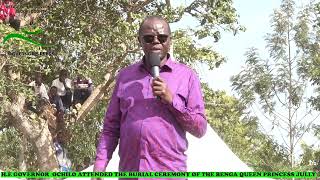 GVN Ochilo urged leaders to promote peace and unity saying its essential for community development [upl. by Analim]