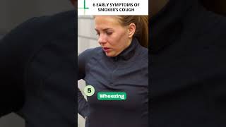 6 early symptoms of smoker‘s cough [upl. by Casi668]