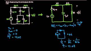 First Order Transient Circuit Analysis [upl. by Rusticus]