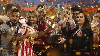 Atletico de Kolkata break Kerala Blasters FC heart win ISL 2016 crown [upl. by Dachi505]