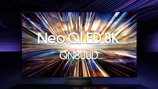 2024 Neo QLED 8K QN800D full feature tour video  Samsung [upl. by Gulgee]