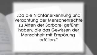 Menschenrechte  Menschenrechtserklärung der UNO [upl. by Llenral531]