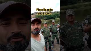 Fui fiscalizado pelo IBAMA piracema ibama defeso [upl. by Mercado]