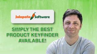 Jalapeno License Keyfinder is THE License Key Finder [upl. by Holly]