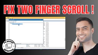 How to Fix Two Finger Scroll not Working in Windows 10 [upl. by Ahteres]